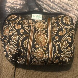 Vera Bradley Caffe Latte Cosmetic Bag